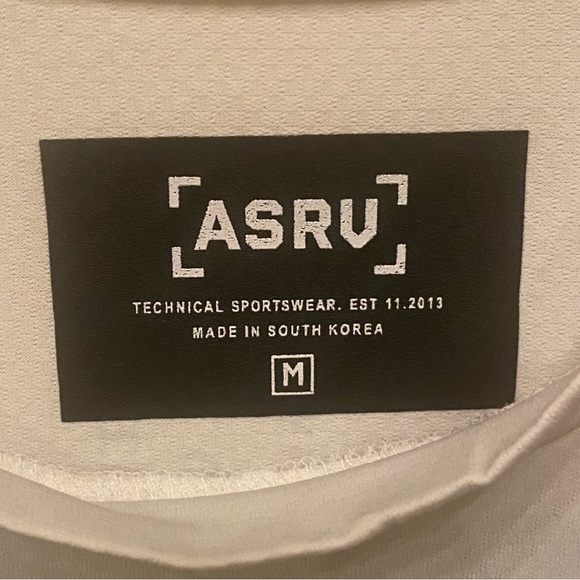 ASRV Men White Technical Sportswear Train-Lite DSG-0164 T-Shirt Size Medium - Picture 8 of 9